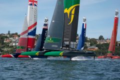 Fast foiling on day two in Sydney