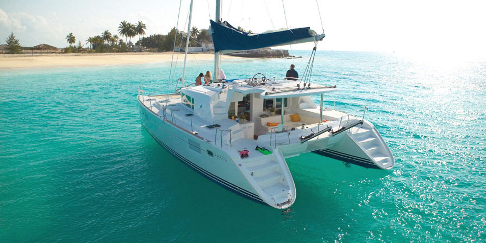 luxury catamaran charters
